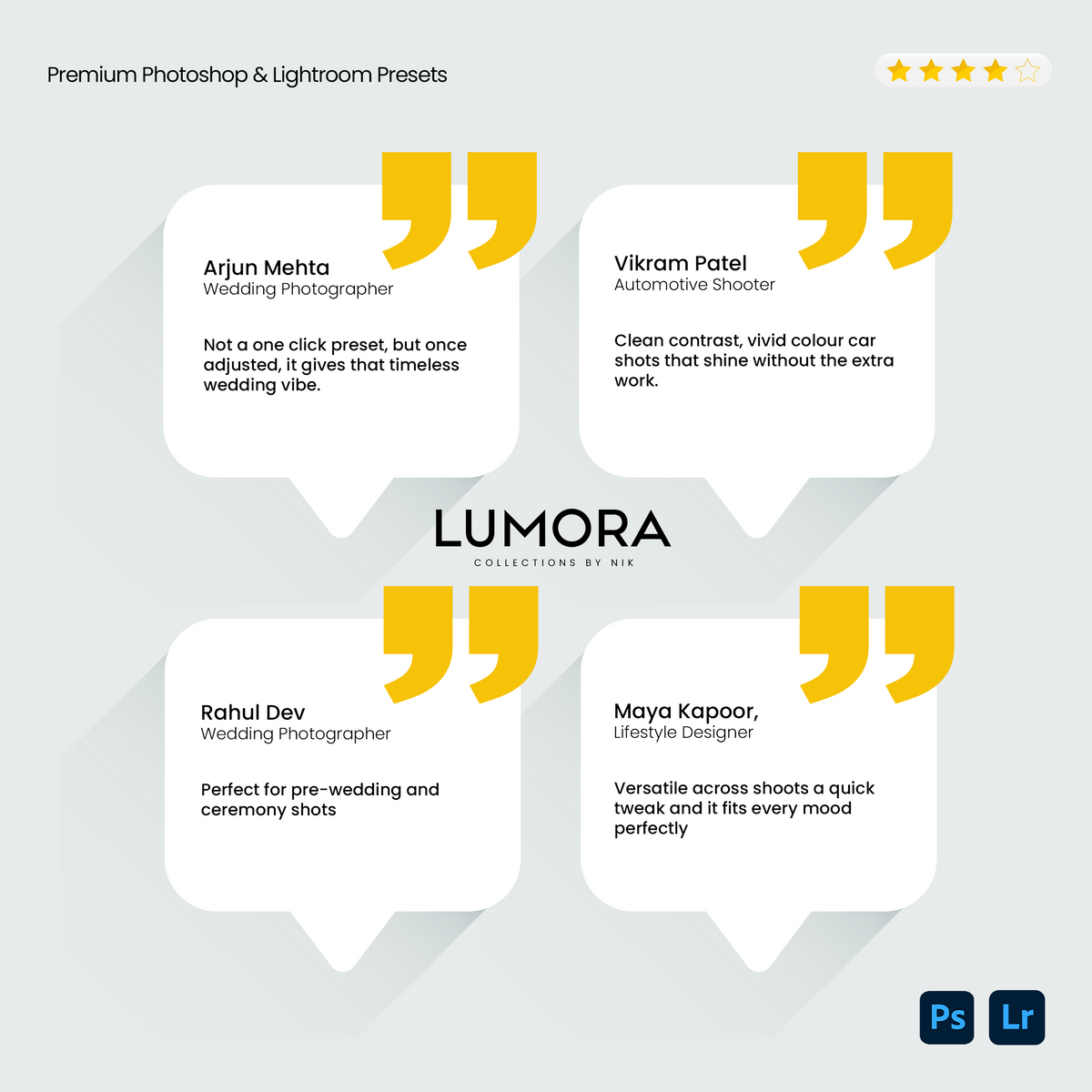 Lumora 36 Presets Collection